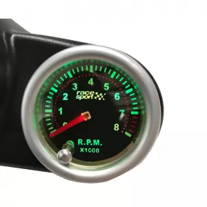 Tachometer R.P.M. Racesport Mirror Look Smoke 52mm with 7 Colors-image-6301894