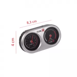 Thermometer / Hygrometer 8.3cm x 4cm 2 in 1 TR-2120-image-6301918