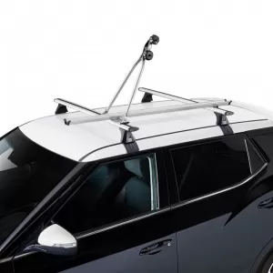 Roof Bicycle Carrier Cruz 940-005 Steel Grey suitable for 1 Bicycle-image-6302006