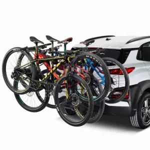 Towbar Bicycle Carrier Cruz Frame 4 940-525 Black suitable for 4 Bicycles-image-6302064