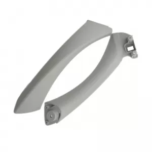 Door Handle (inside car) suitable for Bmw 3 E90 05-11 Left Rear Door Set 2 Pcs Grey-image-6302109