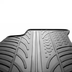 Rubber Car Mats Gledring 0062 suitable for VW Golf V (5) 03-08 / VI 08-12 / Jetta 07-10 / Scirocco 09+ Black 4 Pieces-image-6302149