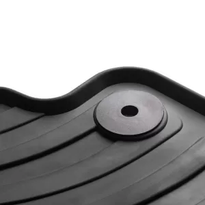 Rubber Car Mats Gledring 0062 suitable for VW Golf V (5) 03-08 / VI 08-12 / Jetta 07-10 / Scirocco 09+ Black 4 Pieces-image-6302150