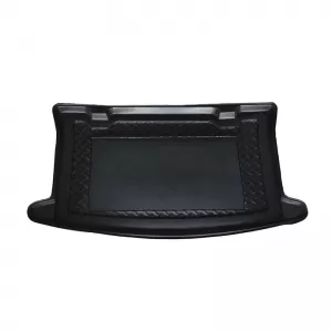 Trunk Mat 3D Pool Mat suitable for Chevrolet Aveo Hatchback 02-11 Black CIK-image-6302286