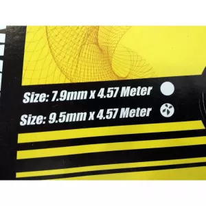 Windscreen Sealant Black 9.5mm x 4.57 Meter 1 Pc-image-6302314