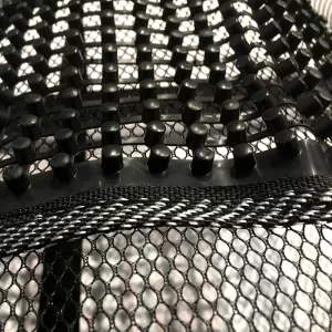 Back Support Anatomic / Orthopedic Cushion Guard 39.5 x 37.5cm Black 1 Pc 0542-image-6302342