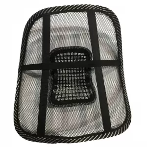 Back Support Anatomic / Orthopedic Cushion Guard 39.5 x 37.5cm Black 1 Pc 0542-image-6302343
