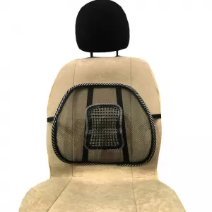 Back Support Anatomic / Orthopedic Cushion Guard 39.5 x 37.5cm Black 1 Pc 0542-image-6302344