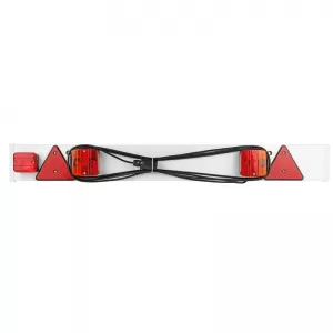 Taillights Set suitable for Trailer 12 Volt With 6 Meter Cable 7 Pin EAL 10150-image-6302387