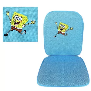 Summer Seat Cover Sponge Bob Runs Suitable for A Hug Light Blue 1 Piece-image-6302443