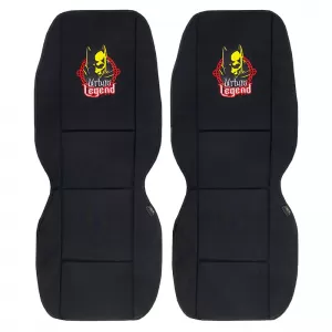 Seat Cushions Double Face Canvas DC Comics Batman Urban Legend Red / Black 2 Pcs-image-6302480