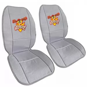 Seat Cushions Double Face Canvas Warner Bros Looney Tunes Blue Bugs Bunny / Grey Taz 2 Pcs-image-6302486