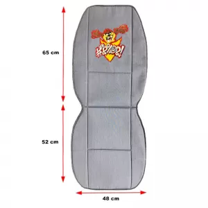 Seat Cushions Double Face Canvas Warner Bros Looney Tunes Blue Bugs Bunny / Grey Taz 2 Pcs-image-6302488