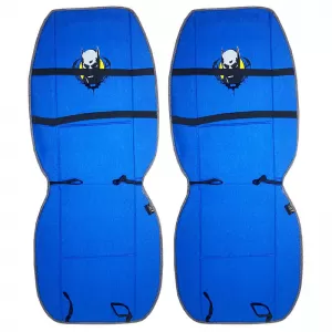 Seat Cushions Double Face Canvas DC Comics Batman Urban Legend Blue / Grey 2 Pcs-image-6302564