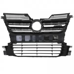 Front Grille suitable for VW Golf V (5) 03-08 R32 Look Chrome 1 Pc-image-6302575
