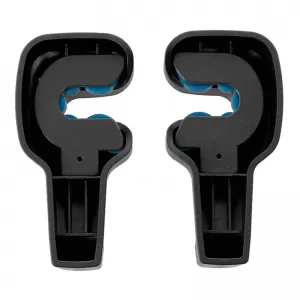 Haken geeignet für Innenraum Auto Schwarz 2 Stk.-image-6302645