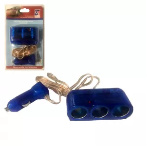Priză multiplă tripla albastră 15421 1 buc.