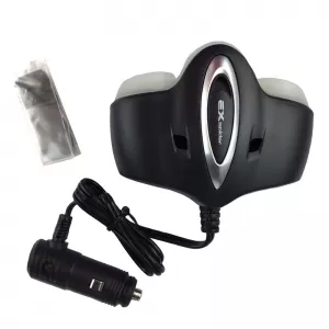 Multi Socket Triple Exspider Black 22642 1 Pc-image-6302751