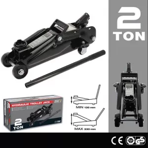 Jack Trolley 2T 135-330mm Black Car+ 2202007-image-6302777