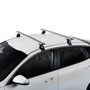 Roof Bars Aluminum Aerodynamic CRUZ 924-771 Airo T-108cm Silver 2 Pieces-image-6302980