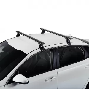 Roof Bars Aluminum Aerodynamic CRUZ 925-771 Airo Dark T-108cm Black 2 Pieces-image-6302985