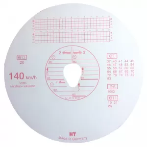 Tachographen Haug Original Combi 140Km/h 100 Stück-image-6303057