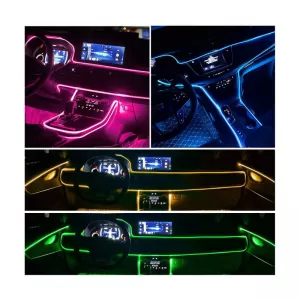 Decoration Car Optic Fiber Led Kit With Smart Bluetooth RGB-image-6303068