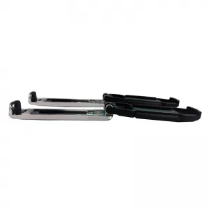 Seat Belt Stopper Black / Chrome Exspider EX001 2 Pcs-image-6303088