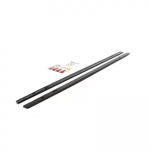 Side Skirts suitable for VW Golf VIII (8) 20+ Add on GTI & R Skirt Glossy Black From Abs Plastic Maxton Design 2 pc-image-6303097