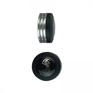 Kennzeichen-Schraubenkappen Exspider Schwarz / Chroma 4 Stk.-image-6303127