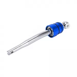 Schimbător scurt potrivit pentru BMW 3 E30 / E36 / E46 / 5 E34 / E39 Crom / Albastru 1 Pc