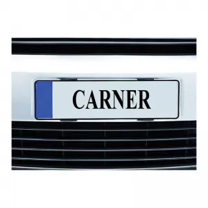 License Plate Holder Right Left Without Frame 1730 2 Pieces Front & Rear License Plate-image-6303209