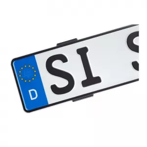 License Plate Holder Right Left Without Frame 1730 2 Pieces Front & Rear License Plate-image-6303212