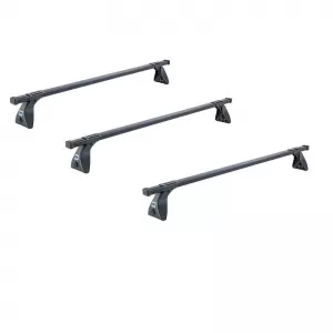 Roof Bars Steel CRUZ Cargo Spro-120cm 922-426 Set With Fixing Kit Suitable for Suzuki Grand Vitara 5D 05-15 3 Pieces-image-6303264