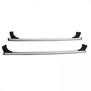Roof Bars Aluminum CRUZ Aluplus 925-434 Set With Fixing Kit Suitable for Fiat Punto / Grande Punto / Evo 05-12 / 12+ 3D Silver 2 Pieces-image-6303351