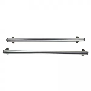 Roof Bars Aluminum CRUZ Aluplus 925-434 Set With Fixing Kit Suitable for Fiat Punto / Grande Punto / Evo 05-12 / 12+ 3D Silver 2 Pieces-image-6303357