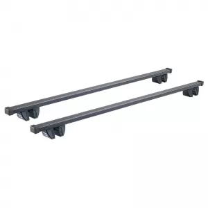 Roof Bars Steel CRUZ 921-936 Oplus SR+130cm Railing System Black 2 Pieces-image-6303465