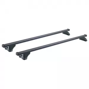 Roof Bars Steel CRUZ 921-375 Oplus S-FIX 110cm Black 2 Pieces-image-6303516