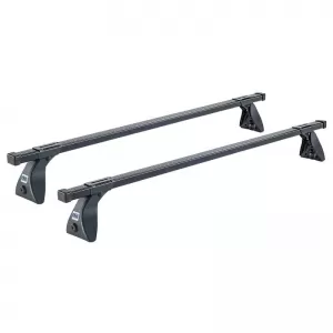 Roof Bars Steel CRUZ 921-102 Optima OS-125cm Black 2 Pieces-image-6303556