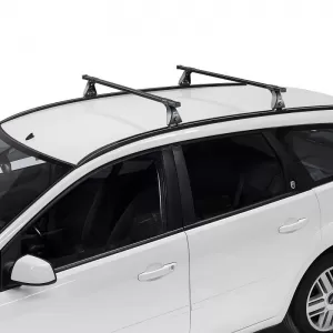 Roof Bars Steel CRUZ 921-100 Optima OS-105cm Black 2 Pieces-image-6303572