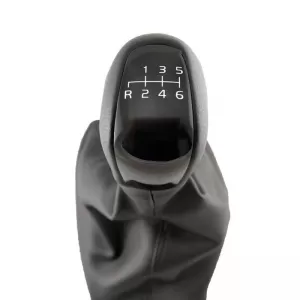 Shift Knob With Boot Black Suitable for Mercedes E-Class W211 With 6 Speed-image-6303616