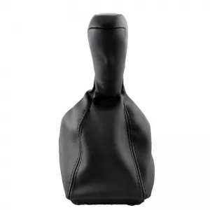 Shift Knob With Boot Black Suitable for Mercedes E-Class W211 With 6 Speed-image-6303619