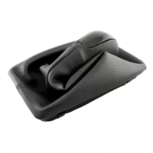Shift Knob With Boot Black Suitable for Mercedes E-Class W211 With 6 Speed-image-6303620