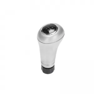Shift Knob Silver suitable for Mercedes-Benz C-Class W203 Facelift & W204, E-Class W212, W207, GLK X204 with 6 Speed-image-6303639