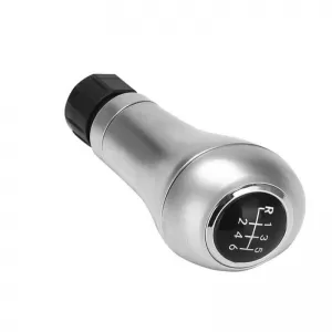 Shift Knob Silver suitable for Mercedes-Benz C-Class W203 Facelift & W204, E-Class W212, W207, GLK X204 with 6 Speed-image-6303640