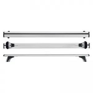 Roof Bars Aluminum Aerodynamic CRUZ 924-785 Airo X-128cm Silver 2 Pieces-image-6303726