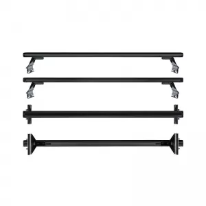 Roof Bars Aluminum CRUZ 925-095 Alu Cargo Dark AF3-128cm Black 3 Pieces-image-6303858