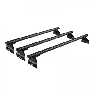Roof Bars Aluminum CRUZ 925-095 Alu Cargo Dark AF3-128cm Black 3 Pieces-image-6303859