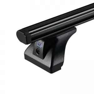 Roof Bars Aluminum CRUZ 925-091 Alu Cargo Dark AF-138cm Black 2 Pieces-image-6303863