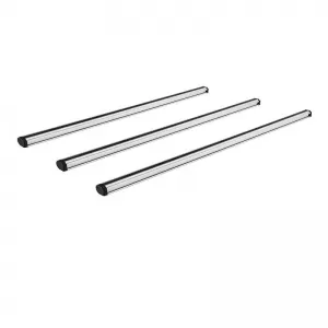 Roof Bars Aluminum CRUZ 924-097 Alu Cargo AF3-148cm Silver 3 Pieces-image-6303871
